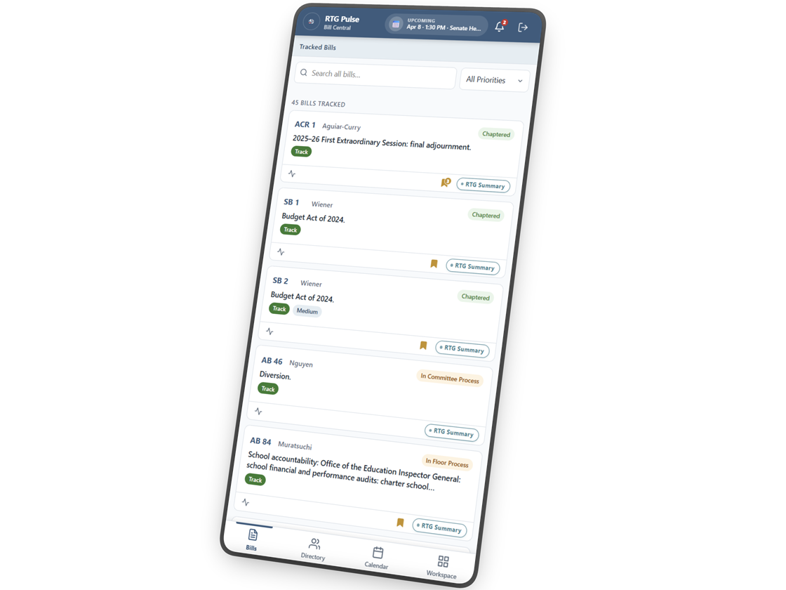 The Pulse, RTG's mobile companion